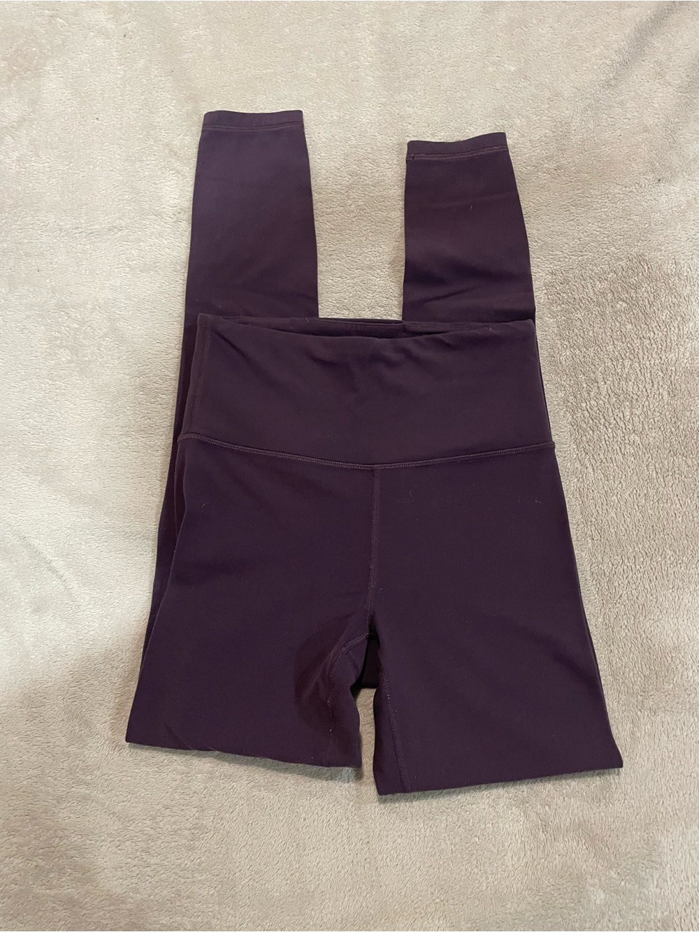 Women’s High-Waist Active Leggings - Deep Plum